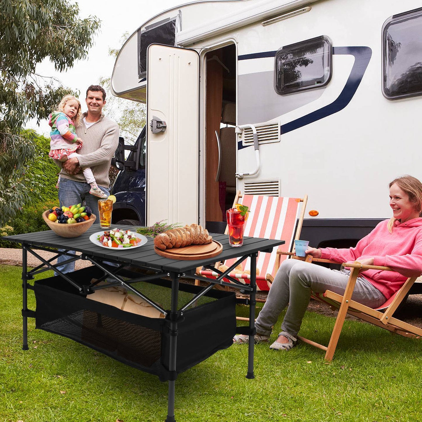 MAS Select | Folding Aluminum Camping Table