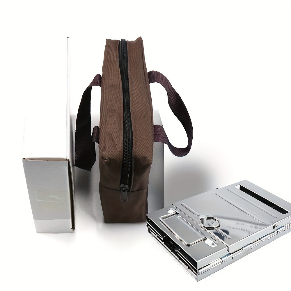 MAS Selected Mini Folding Stainless Steel Charcoal Stove
